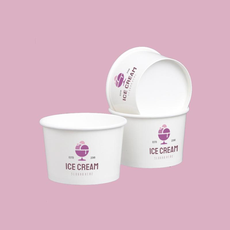 custom ice cream cups