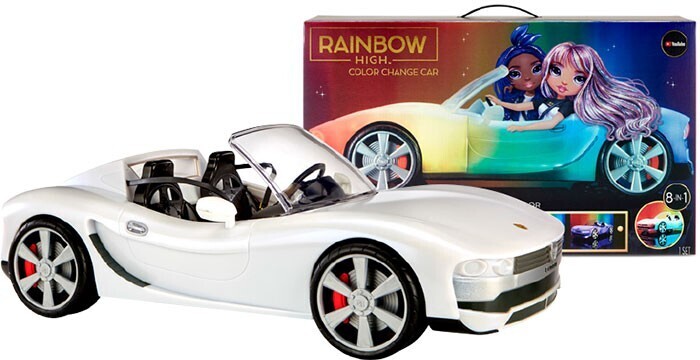 rainbow high car